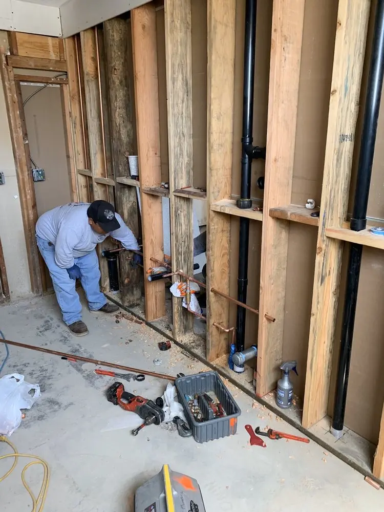 Commercial rough-in plumbing for Gas Line Repair in Hillcrest Estates